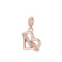 Charm Rosato Donna Storie in Argento Zircone RZ194 - RZ194